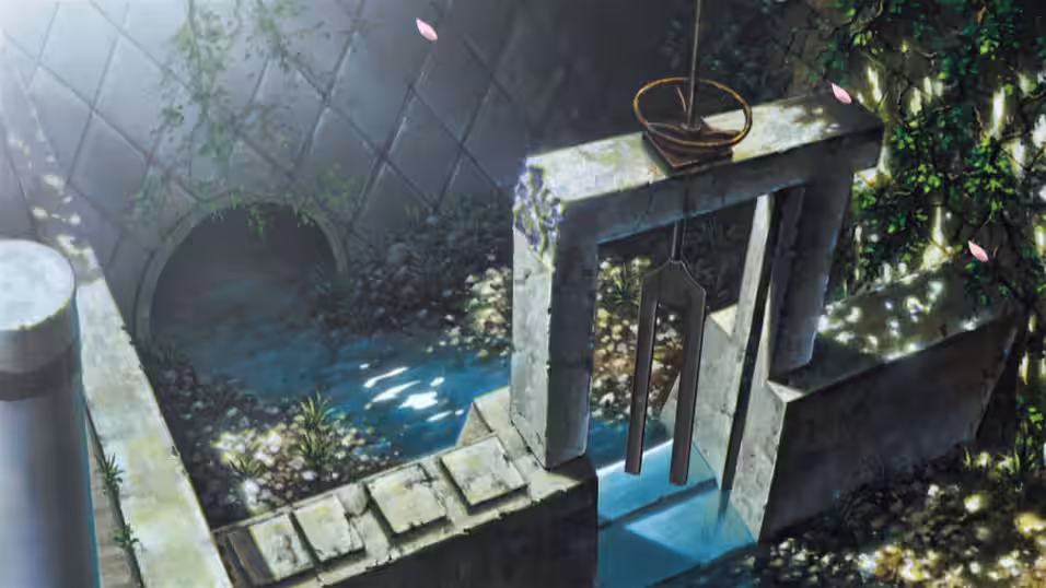 the same scene in Elfenlied.