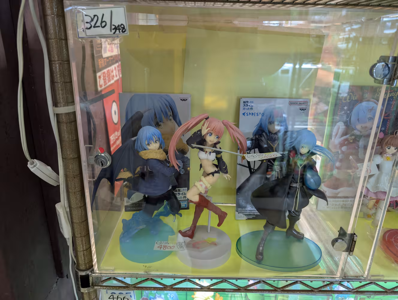 “That time I got reincarnated as a slime” figurines.